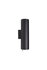 MAXLIGHT W0330 Wandlamp LAXER Zwart