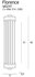MAXLIGHT W0241 Wandlamp FLORENCE Chroom