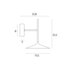 MAXLIGHT W0304 Wandlamp HANA Goud