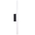 MAXLIGHT W0367 Wandlamp FAYETTE 91CM 18W IP44 3000K Zwart