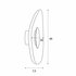 MAXLIGHT W0558 Wandlamp DEUX Zwart&Grijs