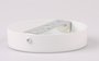 Plafondplaat 1 lamp Wit