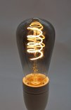 Led Filament lamp ST64-4W Smoke Curled