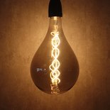 Edison LED lamp A160-4W Smoke Curled