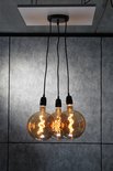 Edison LED lamp G200-4W Amber Curled