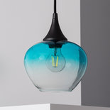 Hanglamp Appel Blauw
