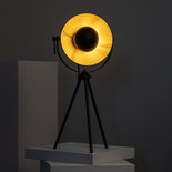Tafellamp Silinda Zwart/Goud