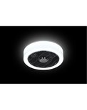The Fan no.5 Opaal - Chroom