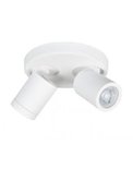 IP44 Opbouwspot Oliver 2 Rond Wit