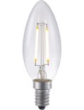 LED E14 Kaars Helder 2 Watt Dimbaar