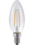 LED E14 Kaars Helder 2 Watt Dimbaar