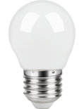 LED E27 Kogel G45 Milky Mat 5 Watt Dimbaar