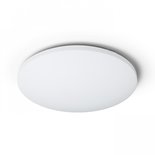 Plafonnière Sempre Rond Melk Acryl 34cm