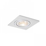 Inbouwspot Pasadena Vierkant Aluminium GU10