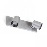 Opbouwspot Kenny 2 Aluminium