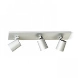 Opbouwspot Kenny 3 Aluminium