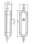 SPL Led Push Snoerdimmer Zwart