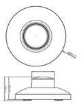 SPL Led Vloerdimmer Zwart