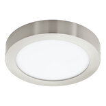 Connect Z Plafonnière Fueva Rond IP44 210mm Nikkel