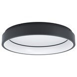 Connect Z Plafonnière Marghera Zwart RGB + Wittinten