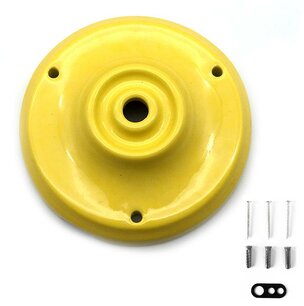 Plafondplaat keramiek geel