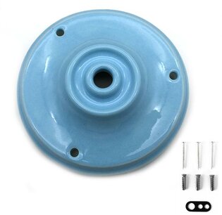 Plafondplaat keramiek blauw