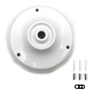 Plafondplaat keramiek wit