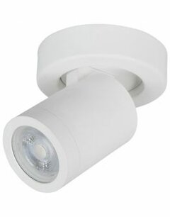 IP44 Opbouwspot Oliver 1 Rond Wit IP44 Opbouwspot Oliver 1 Rond Wit