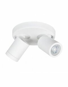 IP44 Opbouwspot Oliver 2 Rond Wit IP44 Opbouwspot Oliver 2 Rond Wit