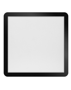 Anne LED Plafonnière vierkant 24W zwart