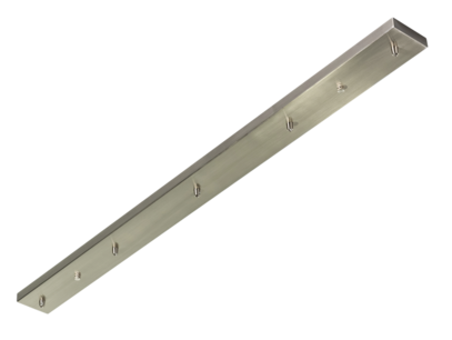 Plafondbalk Staal 120cm met 5 gaten