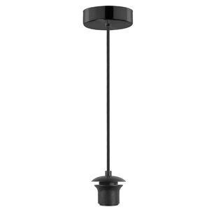 Pendelset Zwart + Ring