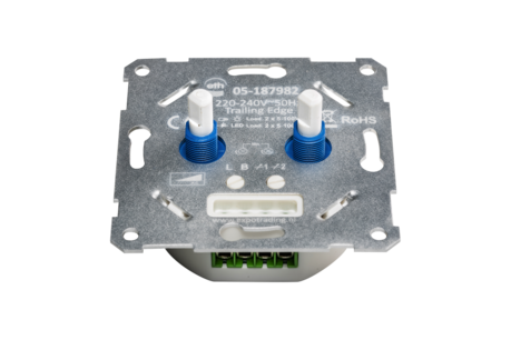 DUO LED Inbouwdimmer 2x 5-100W  DUO LED Inbouwdimmer 2x 5-100W