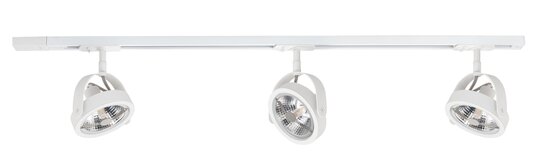 Complete set Trackverlichting Basic Malta 1 meter Wit incl. 3 spots Complete set Trackverlichting Basic Malta 1 meter Wit incl. 3 spots