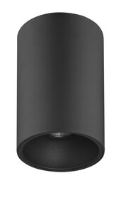 Opbouwspot Nido Rond Zwart Opbouwspot Nido Rond Zwart