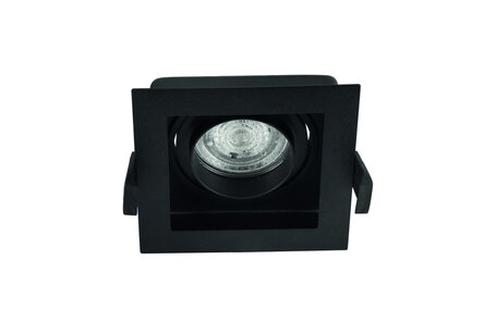 Inbouwspot Cedi Vierkant GU10 Zwart Inbouwspot Cedi Vierkant GU10 Zwart