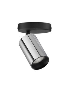 Opbouwspot Inus Zwart/Chroom Opbouwspot Inus Zwart/Chroom