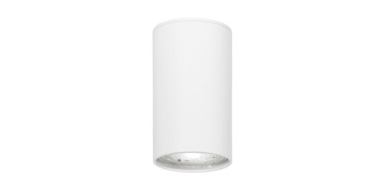 Opbouwspot Gener 10cm GU10 Wit Opbouwspot Gener 10cm GU10 Wit