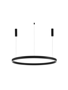 Hanglamp Motif 120cm Zwart 3000K Dimbaar