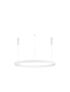 Hanglamp Motif 120cm Wit 3000K Dimbaar