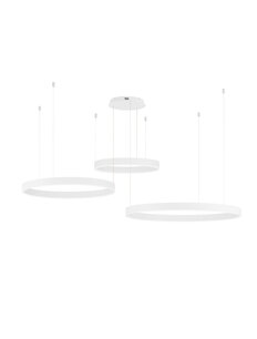 Hanglamp Motif 60/80/100 Wit 3000K Dimbaar