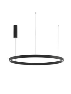 Hanglamp Elowen Up/Down 100cm Zwart 3000K Dimbaar