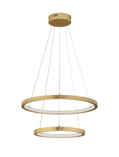 Hanglamp Empatia 60/40 Goud 3000K Dimbaar