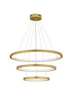 Hanglamp Empatia 80/60/40 Goud 3000K Dimbaar