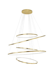 Hanglamp Nudos 120/70 Goud 3000K Dimbaar