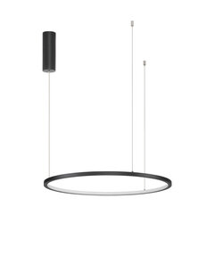 Hanglamp Tarquin 60cm Zwart 3000K Dimbaar Hanglamp Tarquin 60cm Zwart 3000K Dimbaar