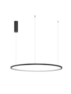 Hanglamp Tarquin 80cm Zwart 3000K Dimbaar Hanglamp Tarquin 80cm Zwart 3000K Dimbaar