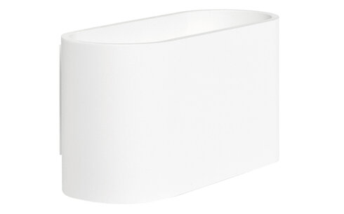 Wandlamp Oval Wit