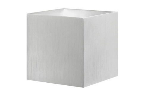 Wandlamp Square Staal