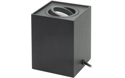 Tafellamp Rebel Vierkant M Zwart Tafellamp Rebel Vierkant M Zwart